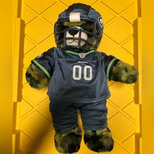 Build-A-Bear Workshop Seattle Seahawks Stuffed Plush Bear